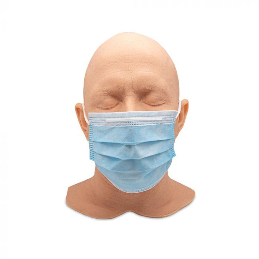 50 Pack Blue Disposable Face Masks - 3 Ply Breathable Protection for Daily Use, Travel & Public Safety | FDA Approved Dust & Pollen Filter