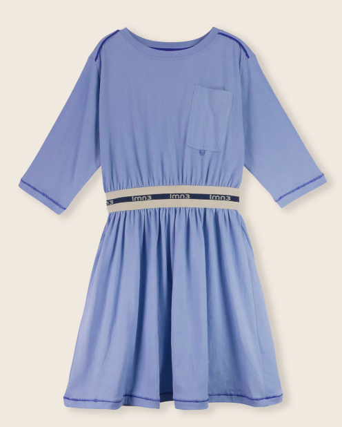 LMN3 Jersey Dress for Girls (3-16 Years) - Soft, Comfortable & Stylish Everyday Wear for School, Playdates & Casual Outings