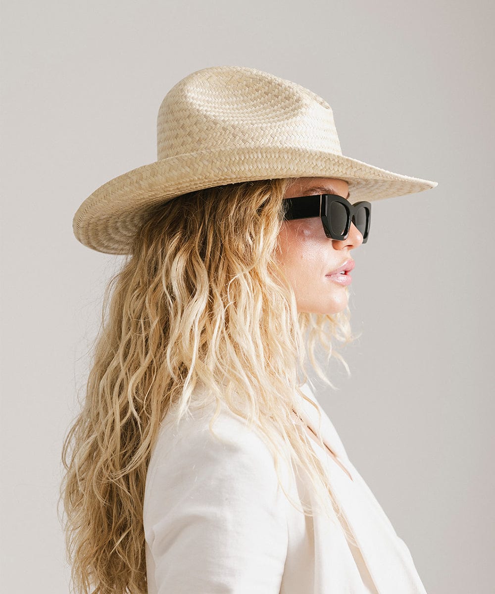 Linny Straw Cowboy Hat for Women - Western Style Sun Hat with Wide Brim - Perfect for Outdoor, Beach, Rodeo & Country Music Festivals