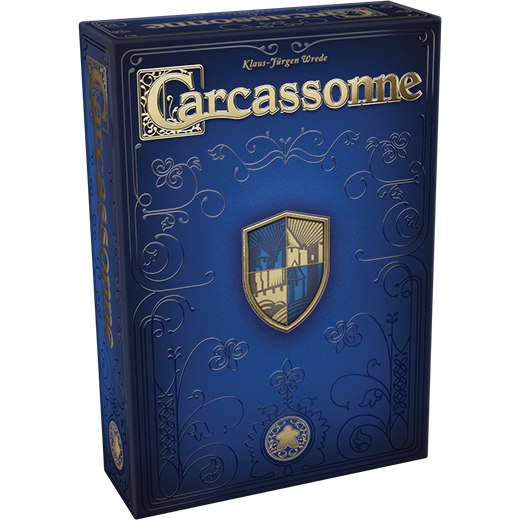 Carcassonne 20th Anniversary Edition Board Game - Classic Strategy Tile-Based Game for Family Game Night & Friends Gatherings