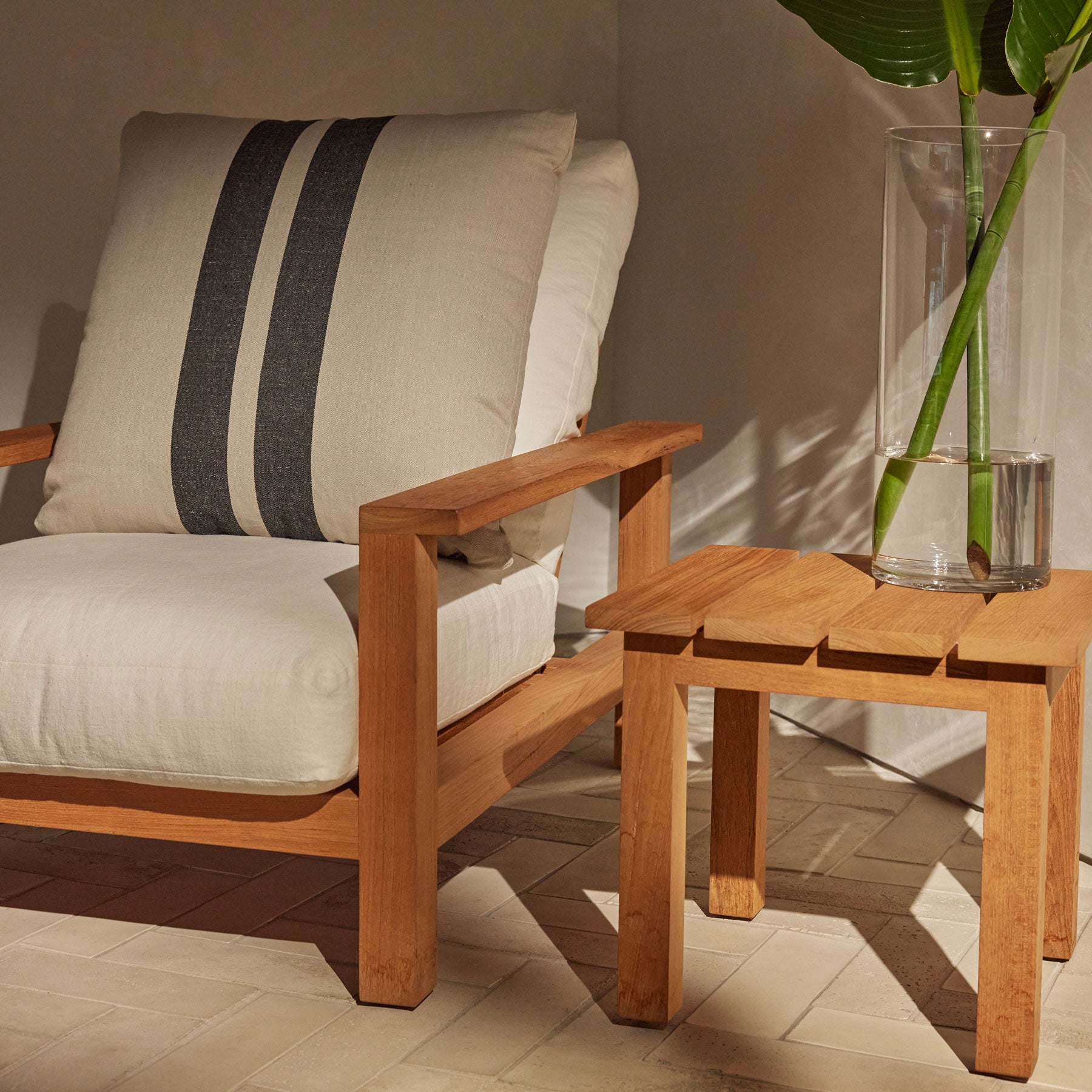 Premium Teak Colony Chair - Durable Outdoor Patio Furniture for Garden, Poolside & Backyard Relaxation