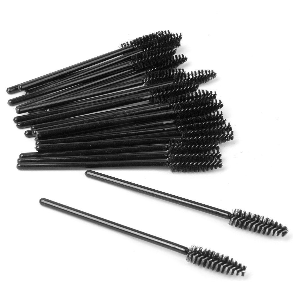 25PCS Disposable Eyelash Mascara Wands - Professional Eyelash Extension Brushes for Salon & Home Use - Perfect for Lash Artists, DIY Makeup & Beauty Enthusiasts