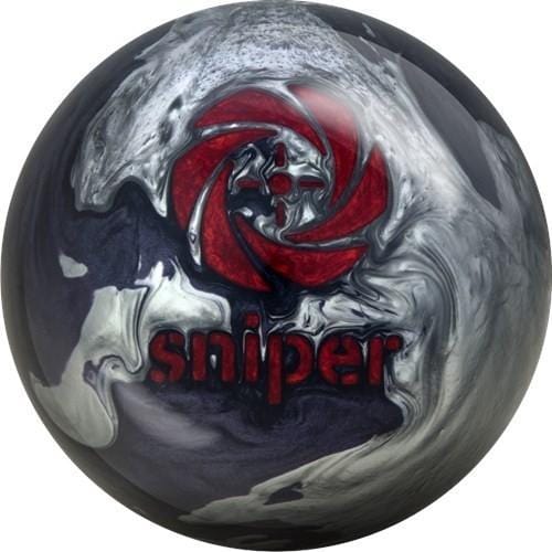 Motiv Midnight Sniper Bowling Ball - High Performance Reactive Resin for Strikes | Perfect for League Play & Tournament Competition