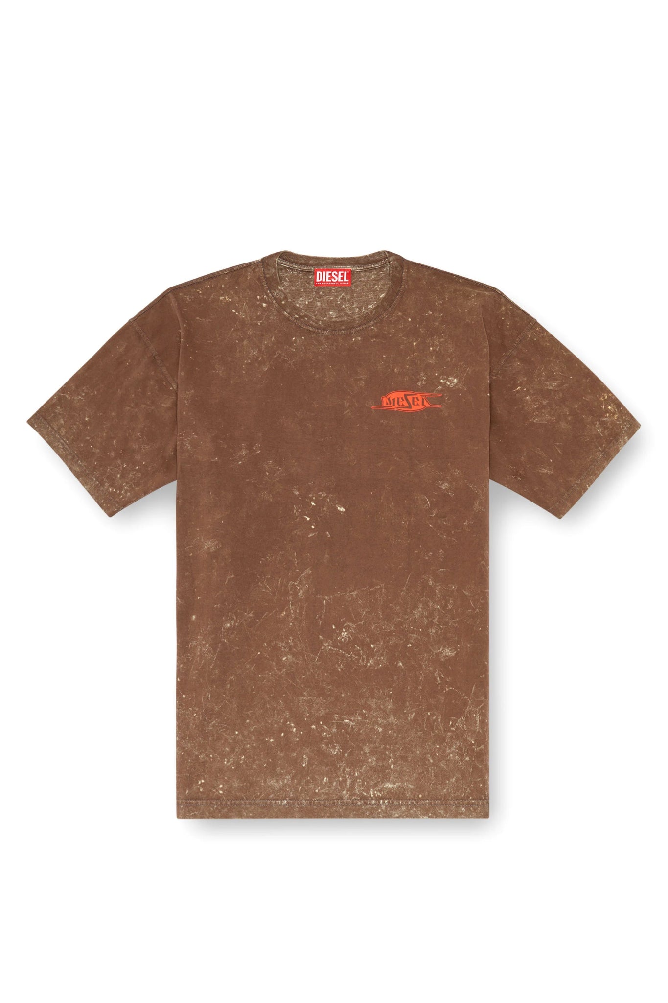 Diesel T-Boxt Q8 Men's T-Shirt in Chocolate Brown - Casual Wear for Everyday Comfort & Style