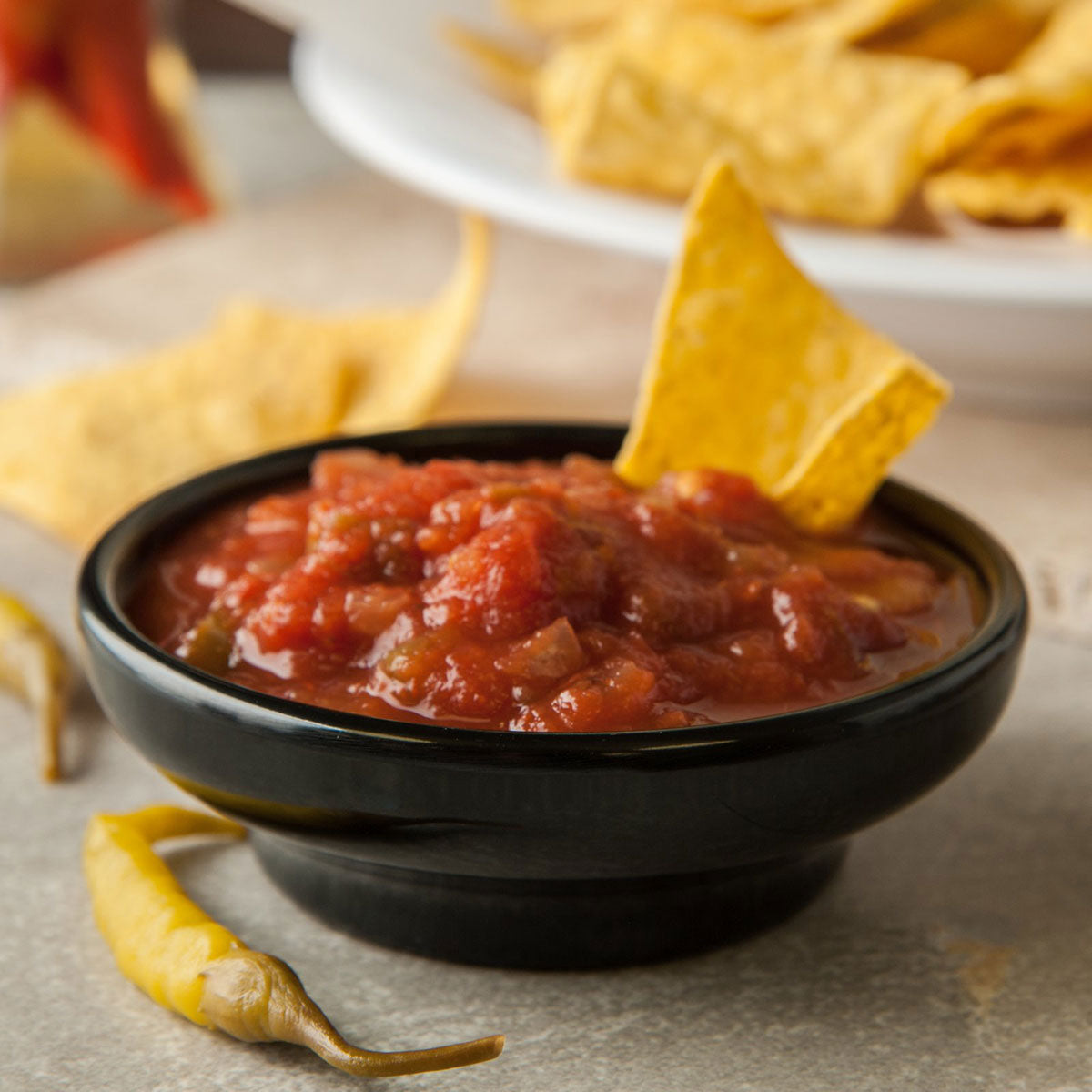 Carlisle 087503 Black Melamine Salsa Dish Ramekin - 5 oz. Durable & Stylish Serving Bowl for Dips, Salsa, Condiments & Small Snacks - Perfect for Parties, Restaurants & Home Use