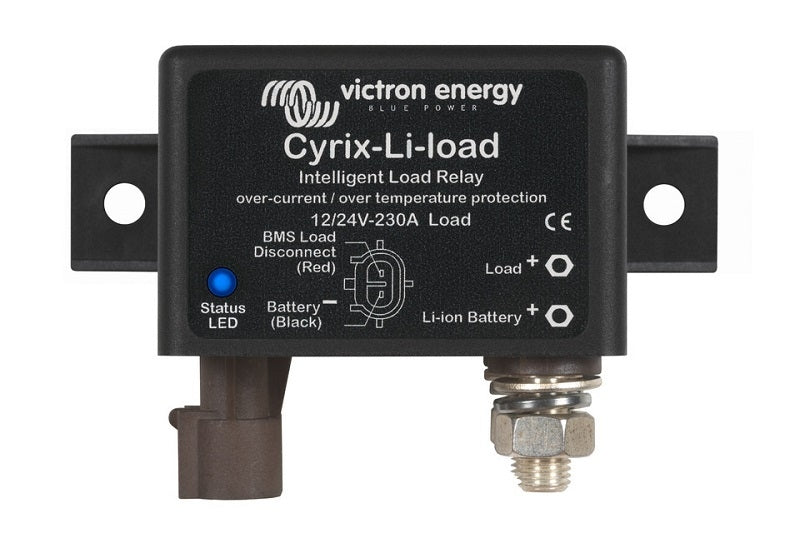 Victron Energy Cyrix Li 12/24V 230A Smart Battery Charger Relay - Perfect for Marine, RV, and Off-Grid Solar Power Systems