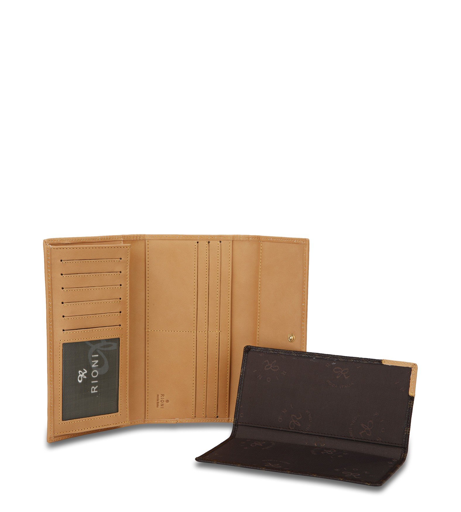 Premium RFID Blocking Checkbook Wallet - Slim Leather Bifold Wallet for Men & Women | Secure Credit Card Holder with ID Window | Perfect for Travel, Business & Everyday Use