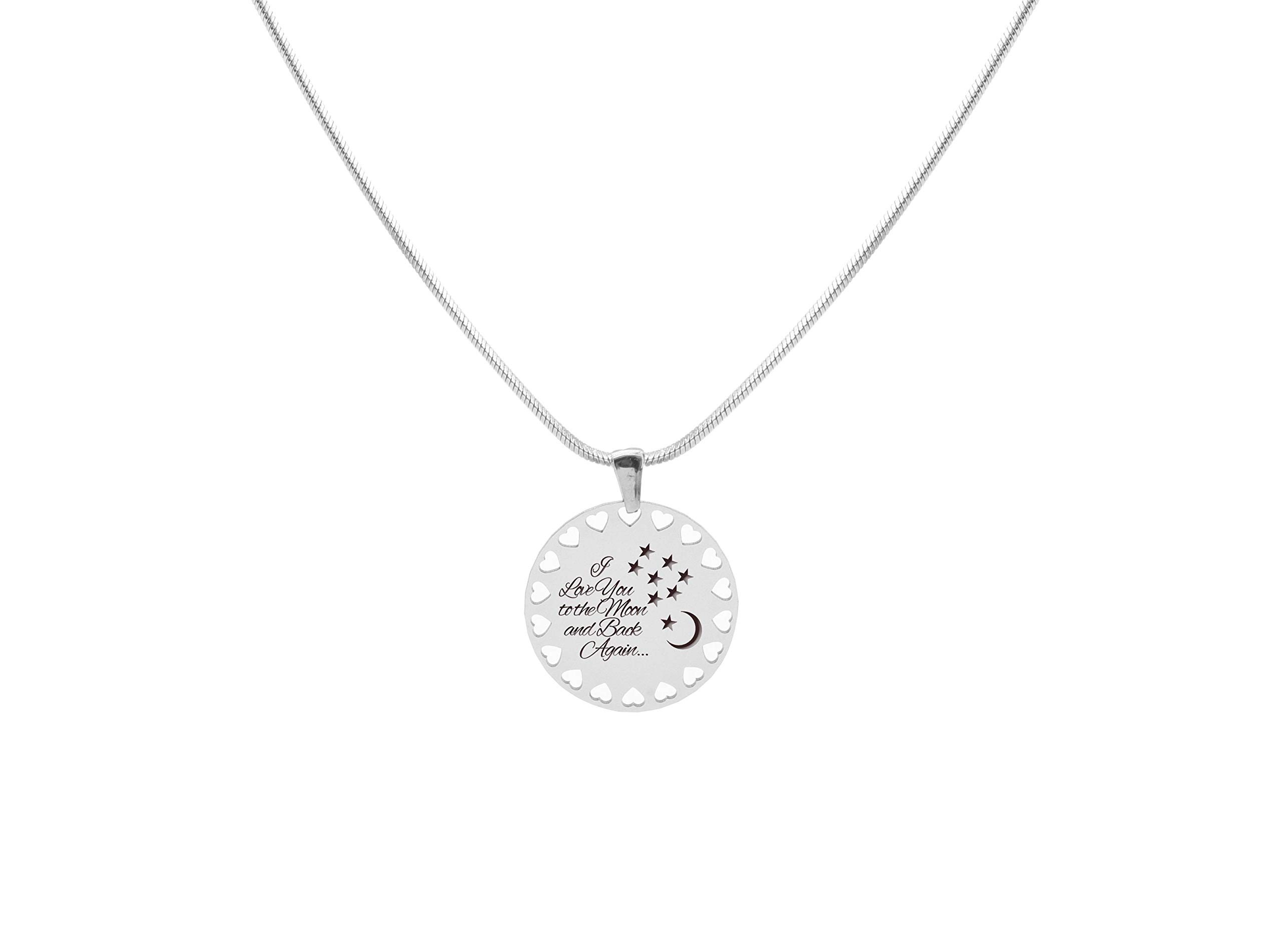 Hearts Inspirational Necklace for Women - Pink Box Jewelry | Perfect Gift for Valentine's Day, Anniversary & Special Occasions