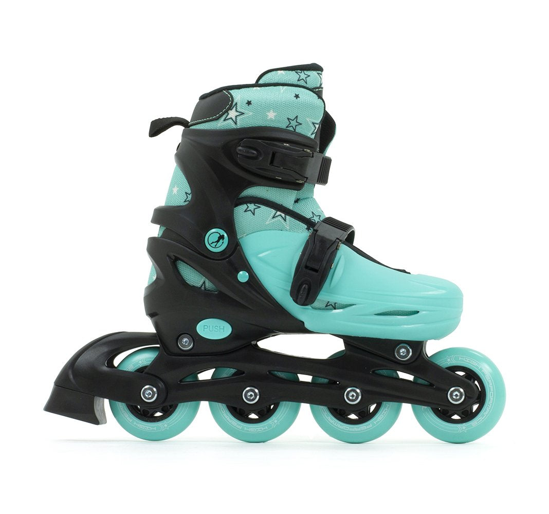 Premium SFR Plasma Inline Skates for Adults - Black & Green High-Performance Rollerblades | Perfect for Fitness, Outdoor Skating & Urban Commuting