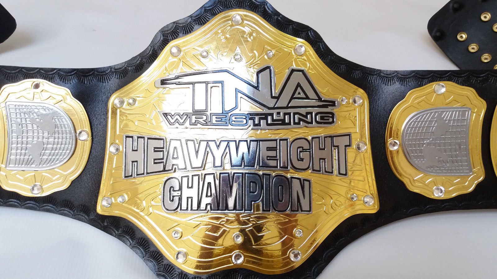 Authentic TNA Heavyweight Champion Belt Replica - Adult Size Wrestling Title for Collectors & Cosplay | Perfect for Halloween, Wrestling Events & Fan Displays
