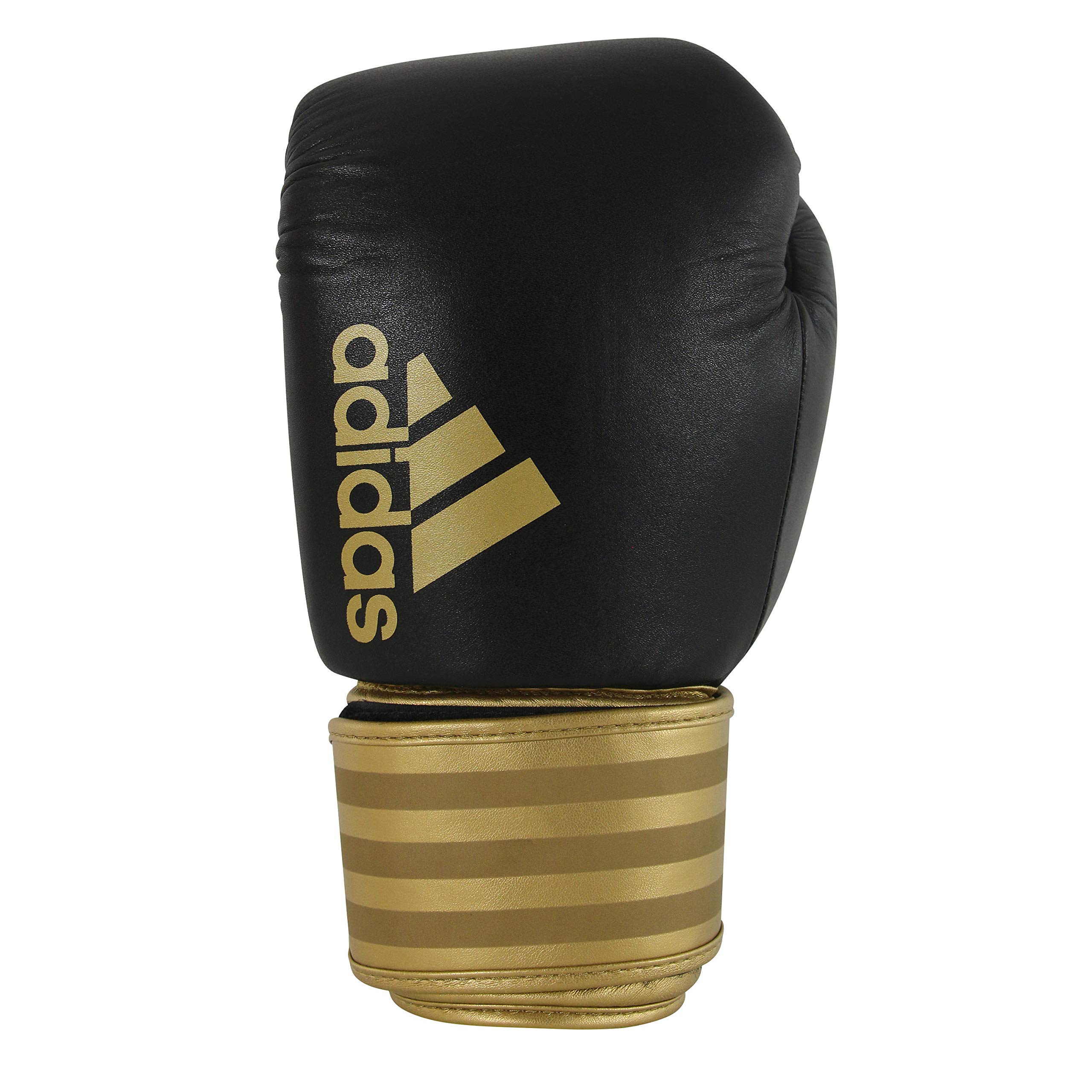 Adidas Hybrid 200 Leather Boxing & Kickboxing Gloves for Men & Women - Premium Training Gloves for MMA, Muay Thai, Sparring and Fitness Workouts