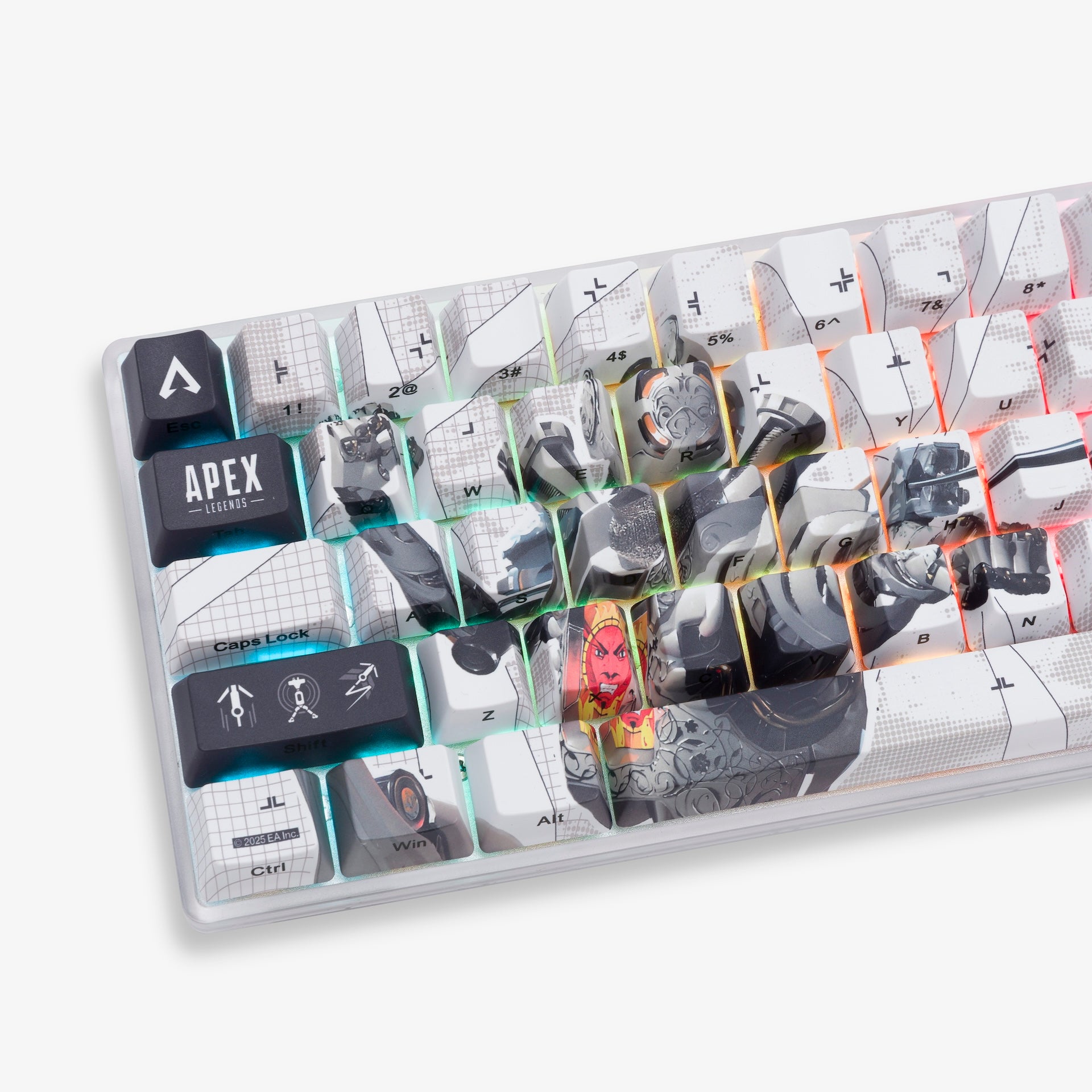 Apex Legends™ Higround Performance Basecamp 65HE Mechanical Gaming Keyboard - War Machine Edition | Fast Responsive Switches for Competitive Gaming | Perfect for Esports, Streaming & PC Battlestation Setup