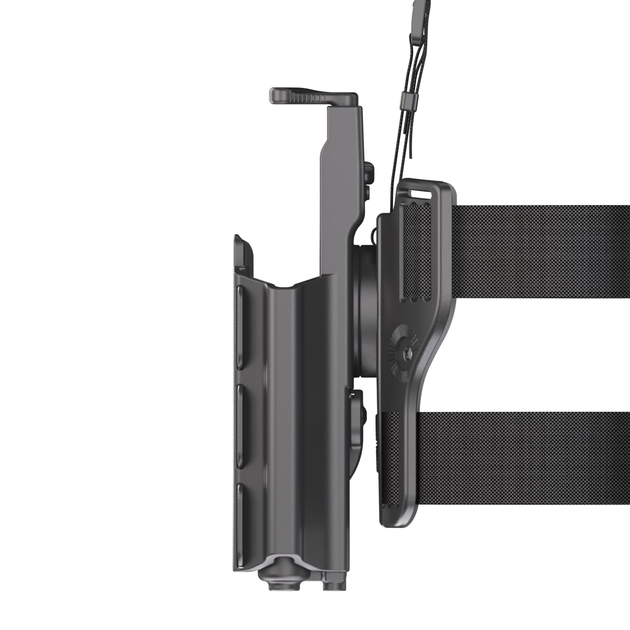 Orpaz T40 Adjustable Modular OWB Holster for S&W SD9VE - Compatible with Light, Laser & Optics - Tactical Gun Holder for Outdoor Shooting, Range Training & Concealed Carry