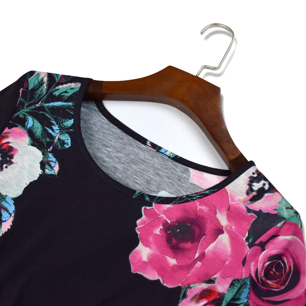 Mommy and Me Maxi Dresses - Bohemian Floral Printed Matching Outfits for Mother and Daughter | Perfect for Family Photos, Vacations & Special Occasions