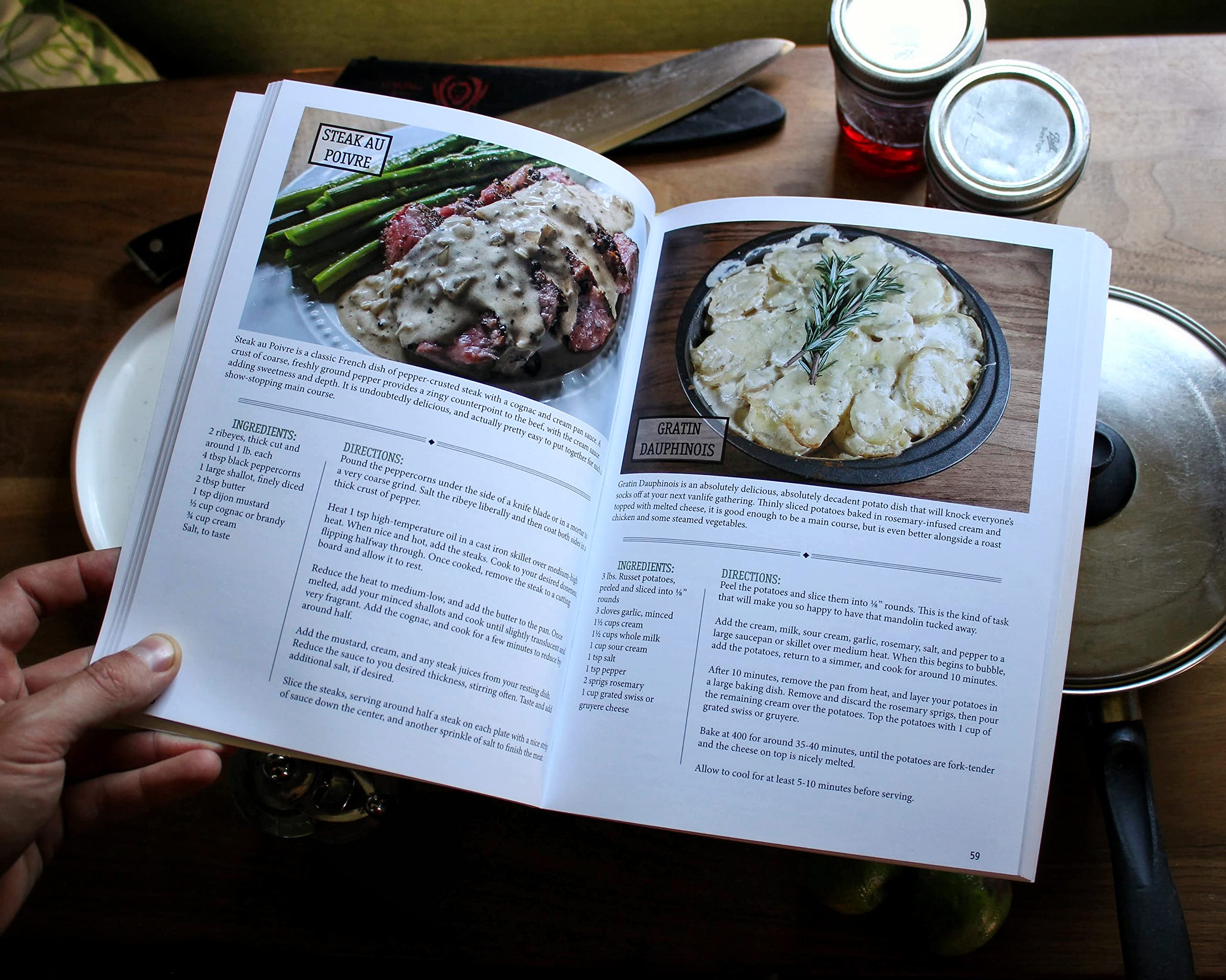 The Buslife Kitchen Cookbook - Easy Recipes for Van Life & RV Cooking | Camping Meals, Road Trip Food Ideas & Mobile Kitchen Tips