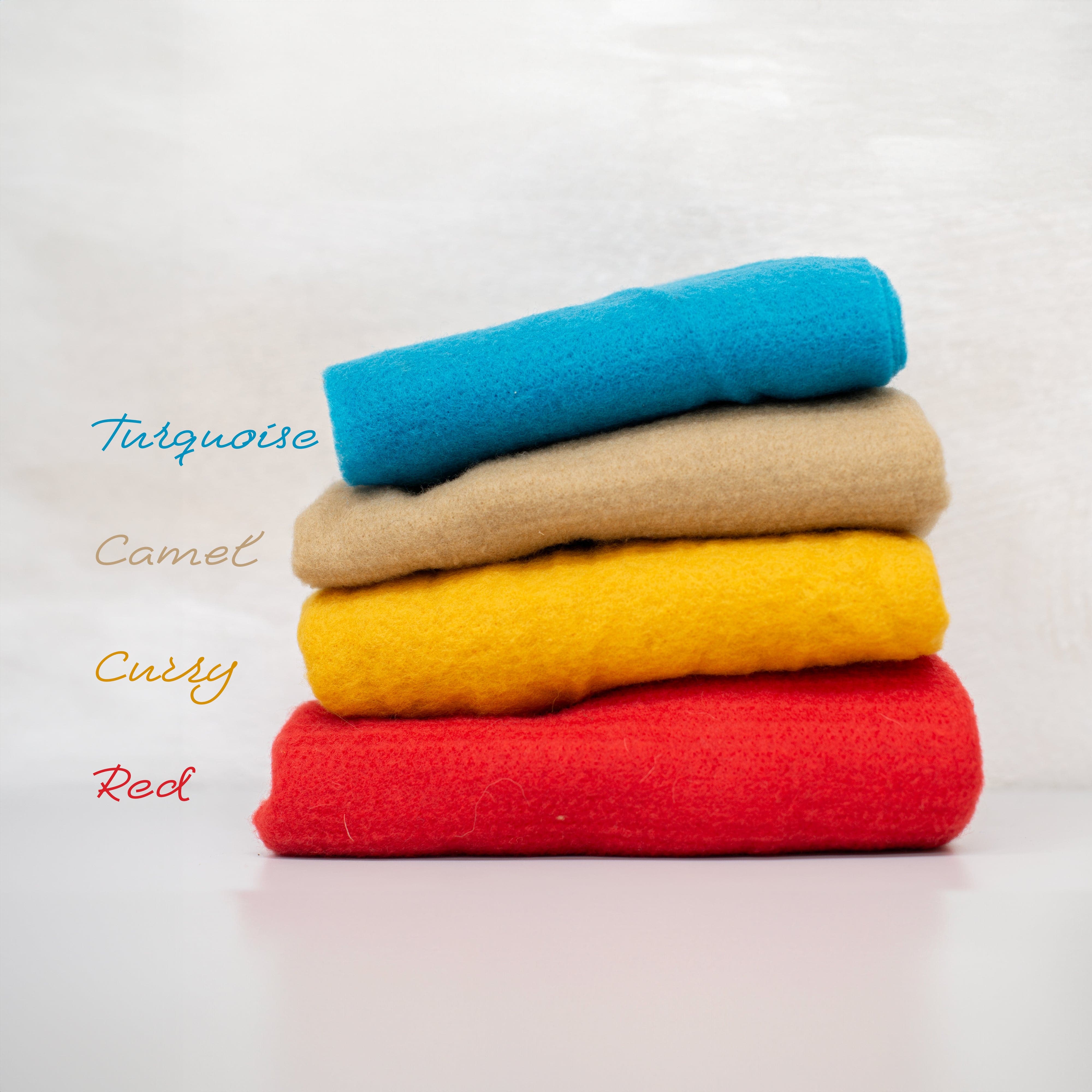 17.5 Micron Extra Fine Merino Wool Prefelt - 140cm/160cm (55