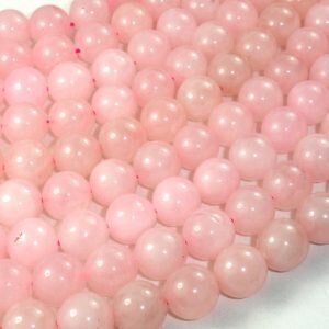 Wholesale Natural Rose Quartz Beads - 16 Strands, 3mm to 10mm, High Quality Gemstone Beads for Jewelry Making, DIY Crafts, and Healing Crystal Projects