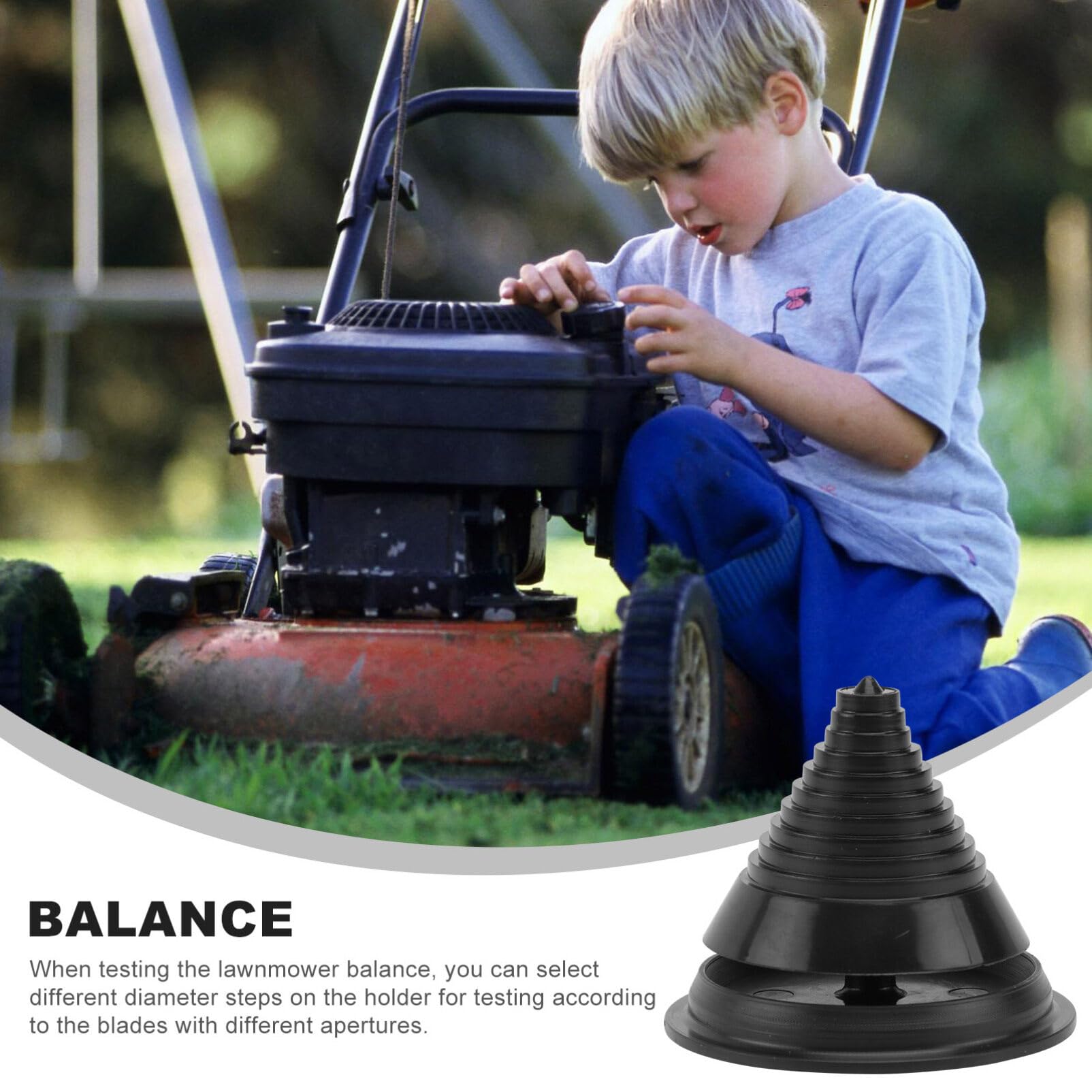 ULTECHNOVO Lawn Mower Blade Replacement - Durable Plastic Blade Kit Compatible with Most Lawn Mowers - Perfect for Outdoor, Courtyard, Garden & Yard Grass Cutting & Maintenance