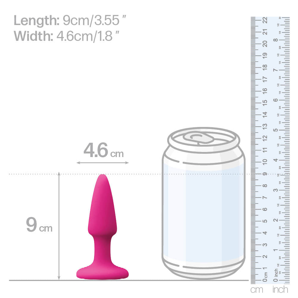 Premium Silicone Anal Plug - Mini Size for Comfort & Pleasure - Perfect for Beginners & Sensual Play