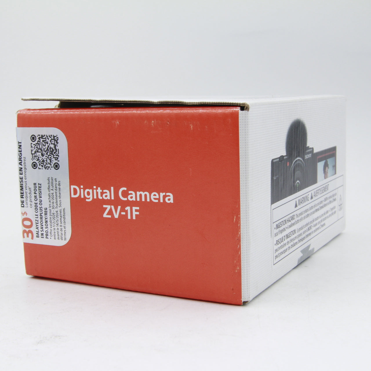 Open Box Excellent Condition Sony ZV-1F Vlogging Camera (Black) - Perfect for YouTube, Travel & Content Creation