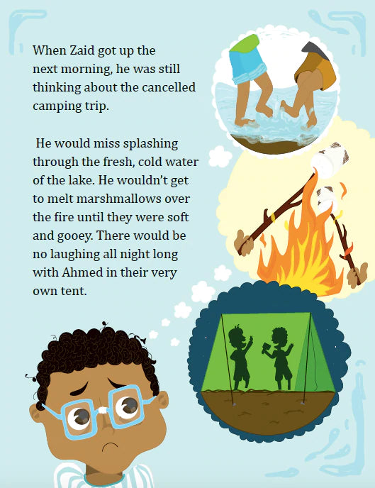 Zaid and the Gigantic Cloud - Children's Adventure Book About Weather & Friendship | Perfect for Bedtime Stories & Classroom Reading