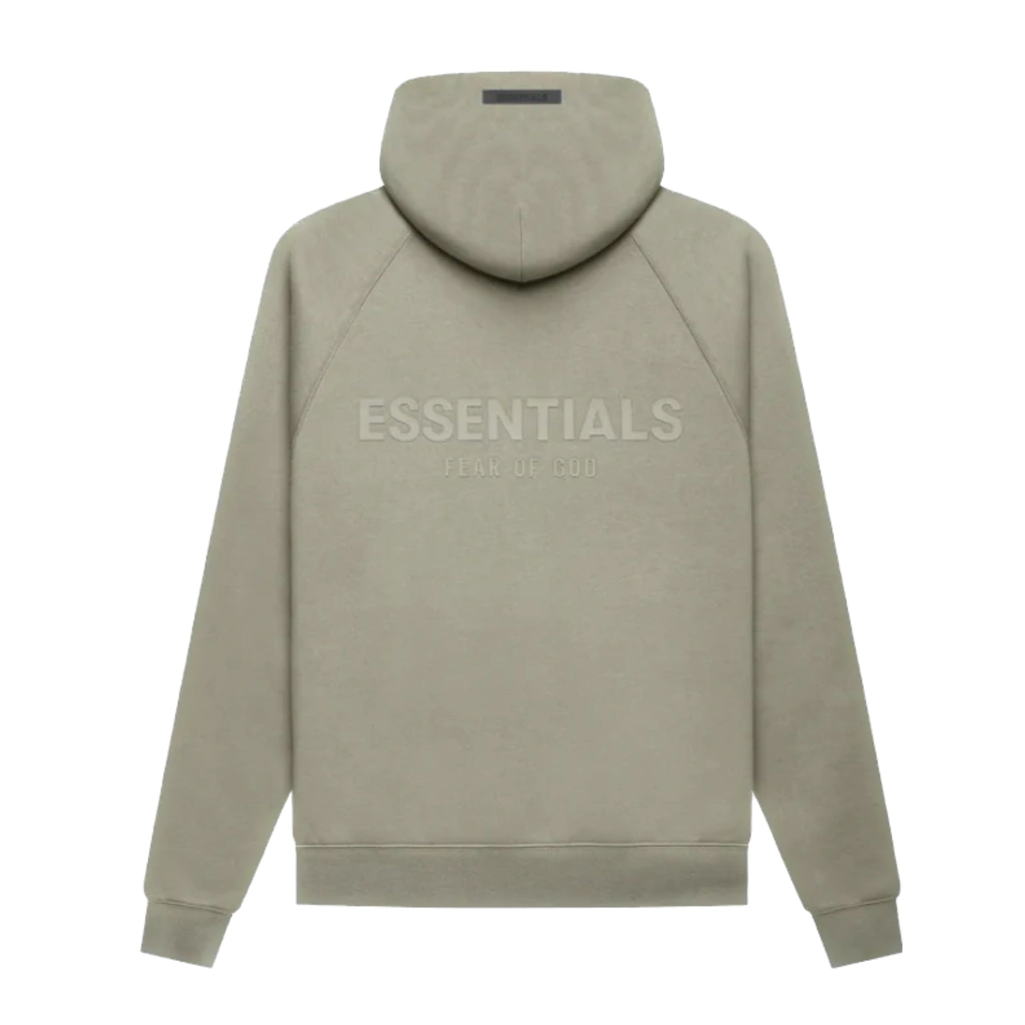 Fear of God Essentials Pullover Hoodie - Pistachio Green Oversized Streetwear Hooded Sweatshirt for Men | Casual Outfit, Gym Wear & Loungewear