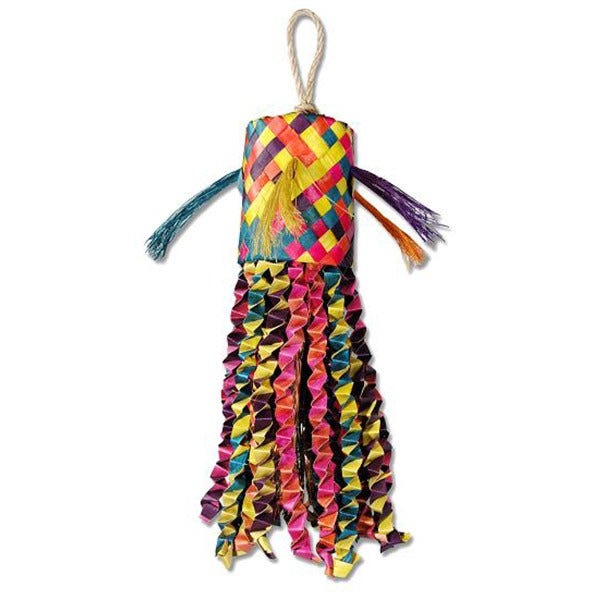 Colorful Rasta Pinata - Large Party Decor for Birthday, Cinco de Mayo & Caribbean Themed Celebrations