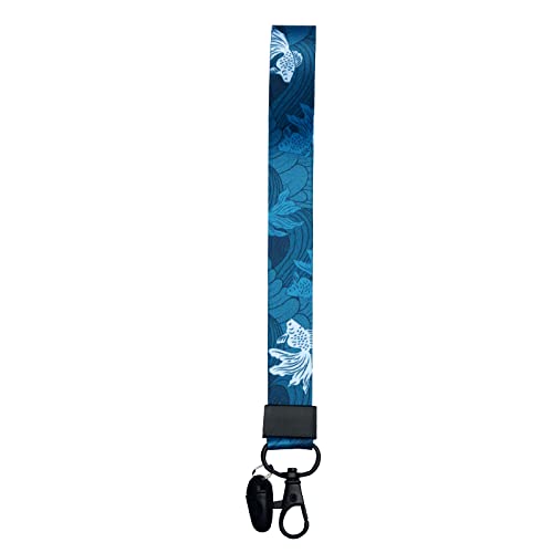 Durable Wrist & Neck Lanyard with Keychain - ID Card Holder, Phone & Wallet Strap for Work, School & Events | Hands-Free Convenience for Nurses, Teachers & Office Professionals
