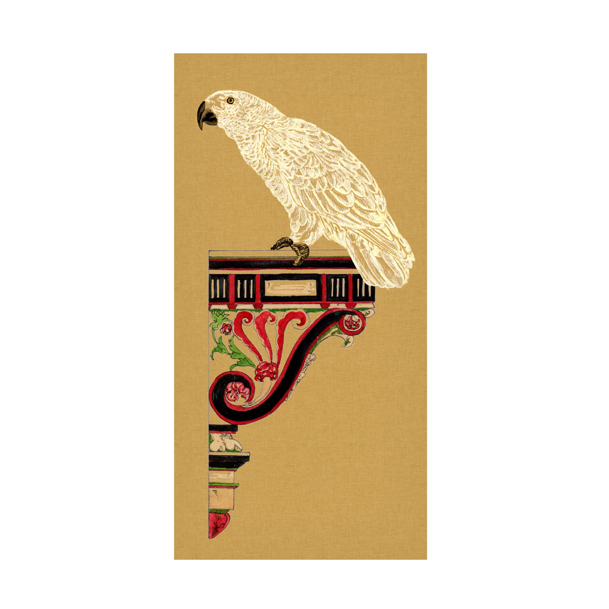 Trademark Fine Art 'Bird Impression IV' Canvas Wall Art by Melissa Wang - Stunning Home & Office Décor for Living Room, Bedroom, or Gallery Display
