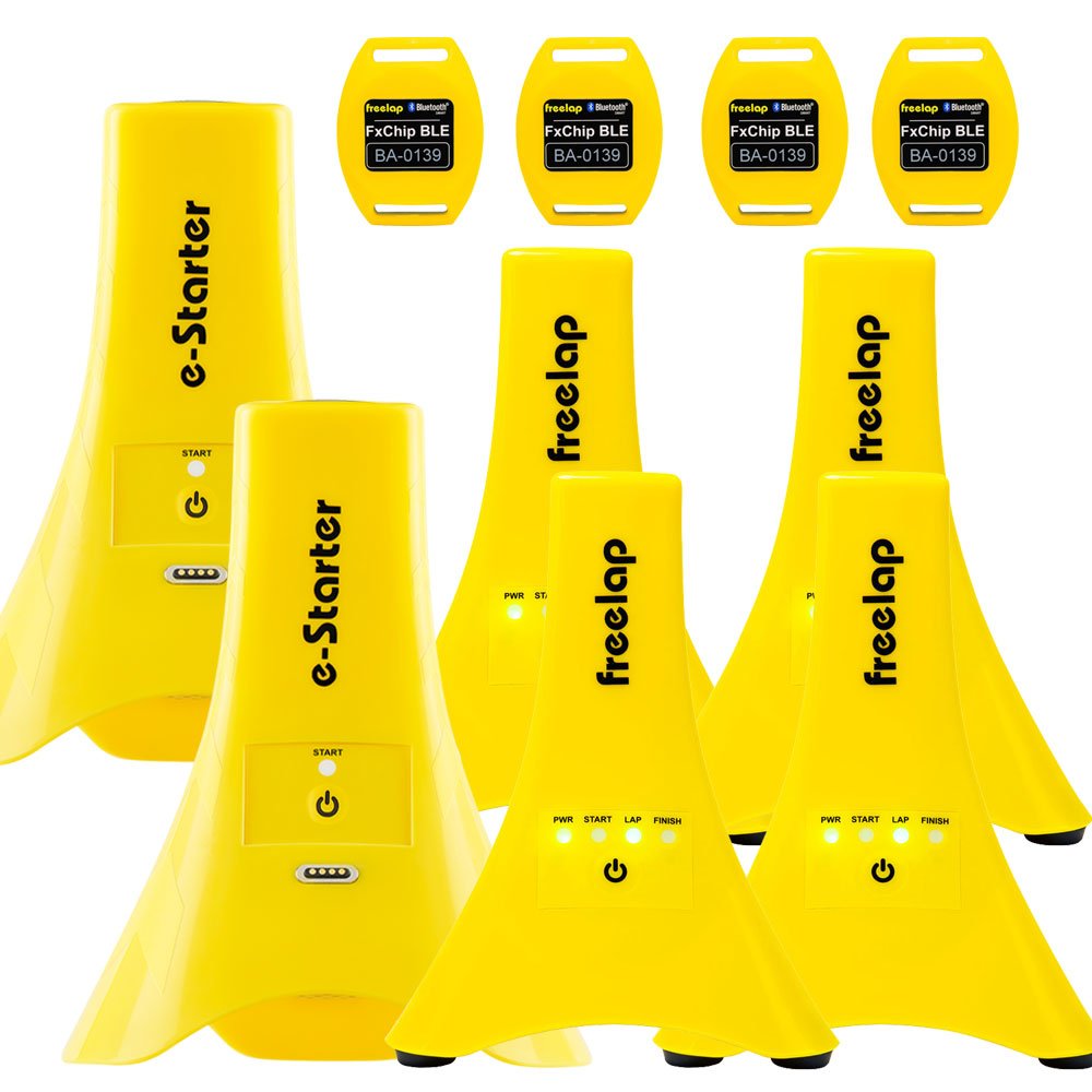 Freelap Pro BT424e Wireless Timing System - Track & Analyze Sports Performance for Coaches & Athletes | Perfect for Track, Swimming & Team Training Sessions