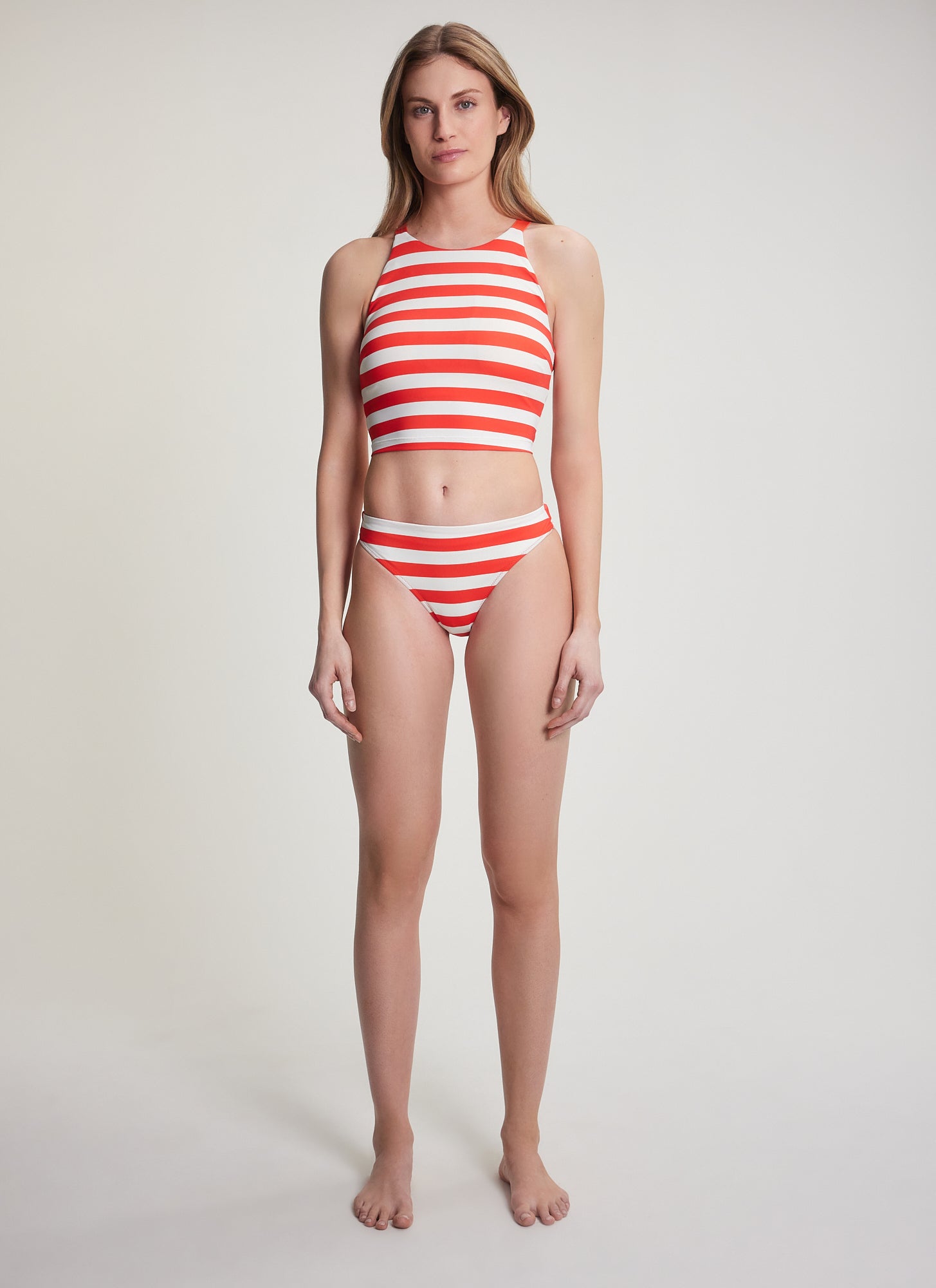 MONO STRIPE-GRENADINE
