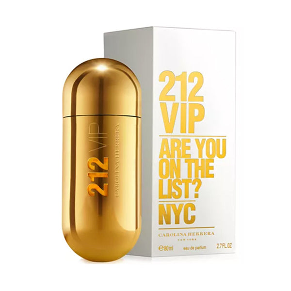 Carolina Herrera 212 VIP 2.7 oz Eau de Parfum for Women - Long Lasting Floral Fruity Fragrance, Perfect for Date Night, Parties & Special Occasions