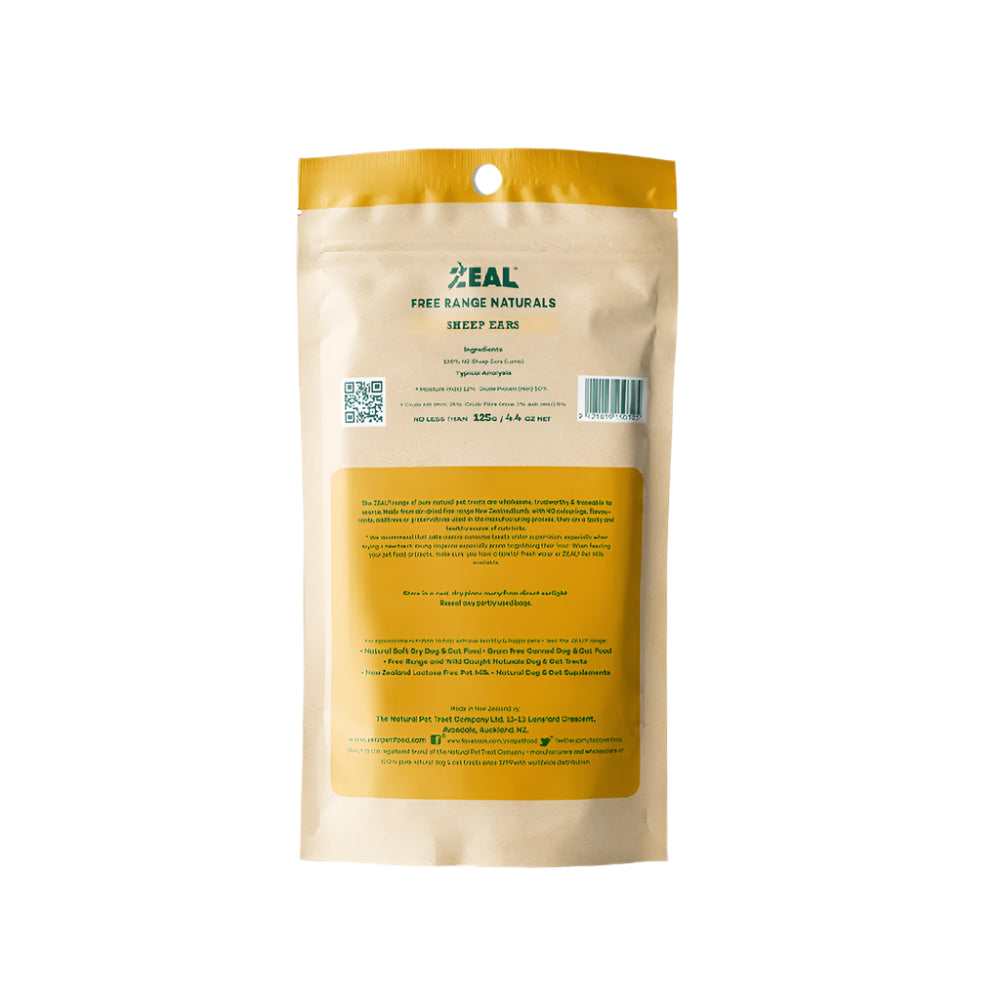 Natural Sheep Ears Dog Treats - All-Natural Chews for Dental Health & Anxiety Relief - Perfect for Training, Teething, and Long-Lasting Entertainment