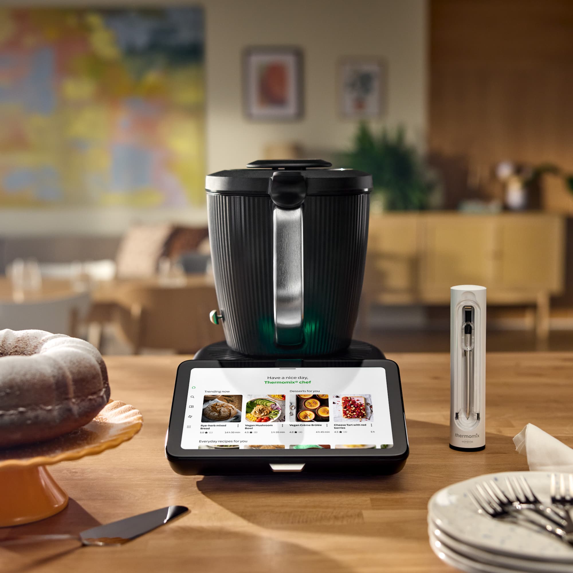 Thermomix® Sensor - Smart Digital Kitchen Thermometer for Cooking, Baking & Grilling | Perfect for Home Chefs & BBQ Enthusiasts