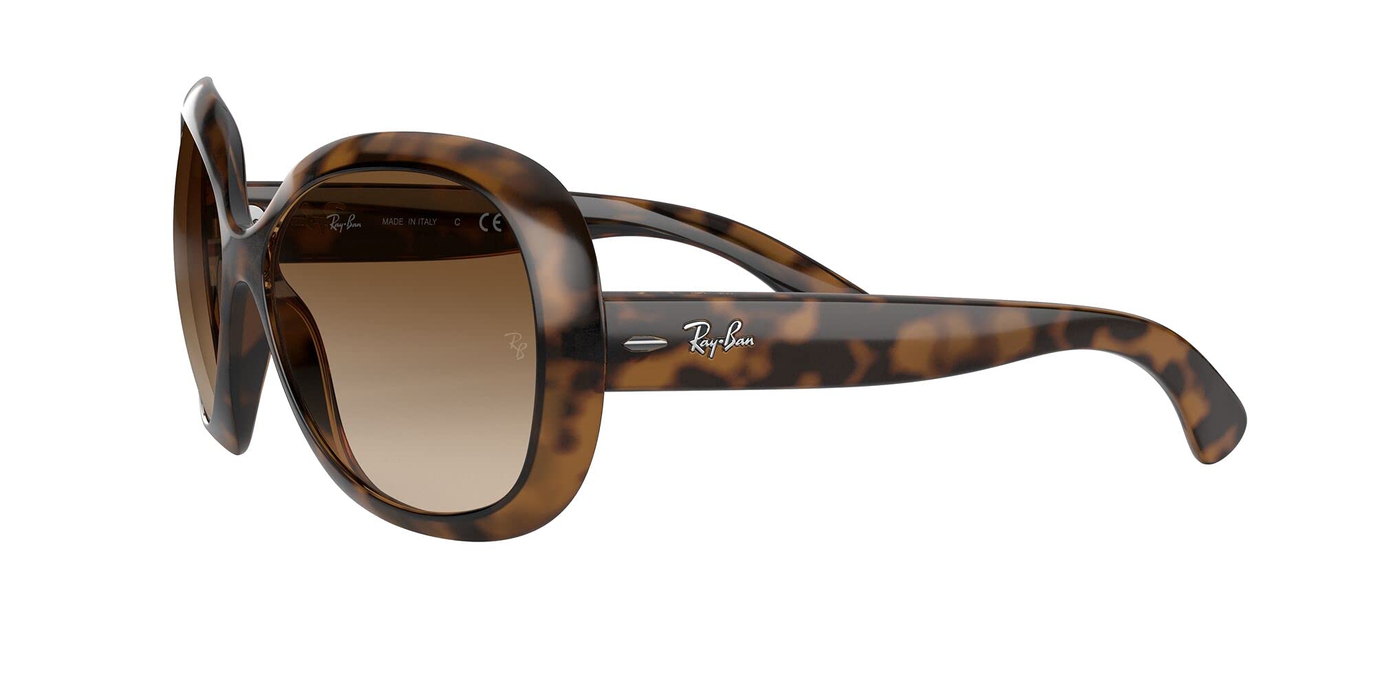 Ray-Ban RB4098 Jackie Ohh II Butterfly Sunglasses for Women - Polarized UV Protection Aviator Style - Perfect for Driving, Beach & Outdoor Activities