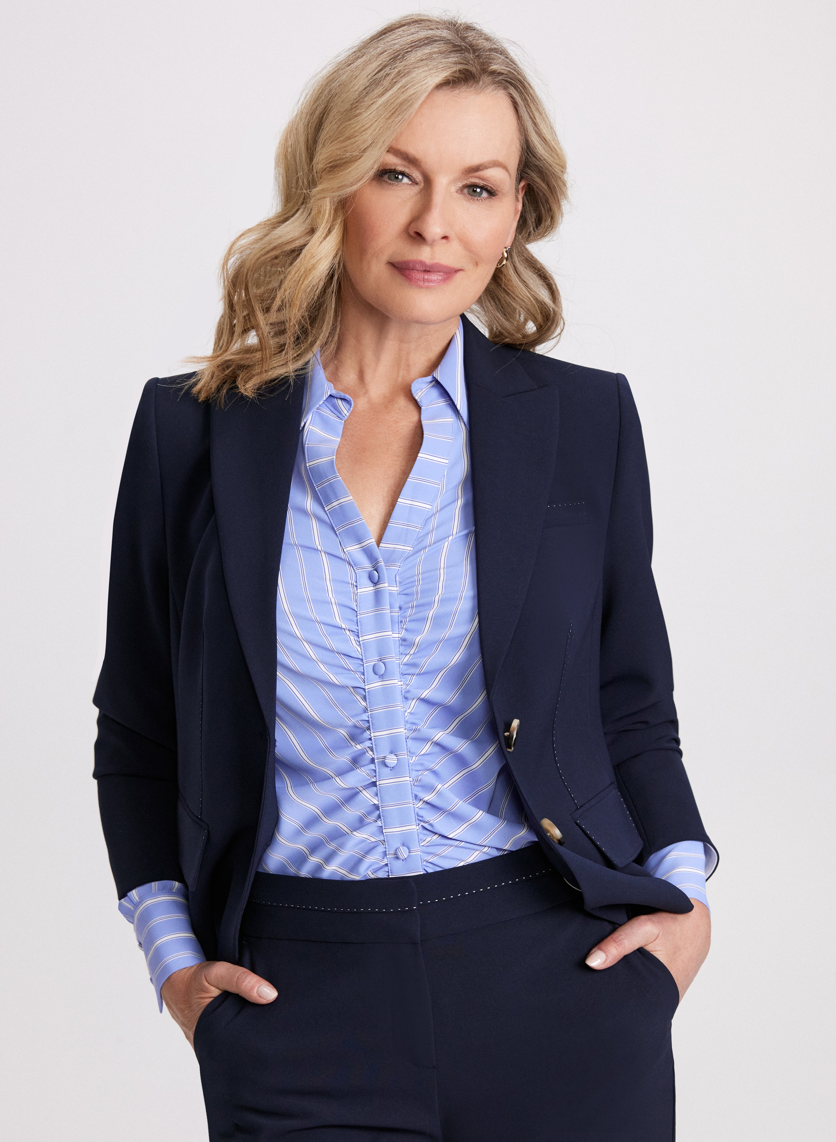 Stylish Decorative Seam Jacket for Women - Trendy Outerwear with Unique Stitching Details | Perfect for Casual Outings, Date Nights & Fall Layering