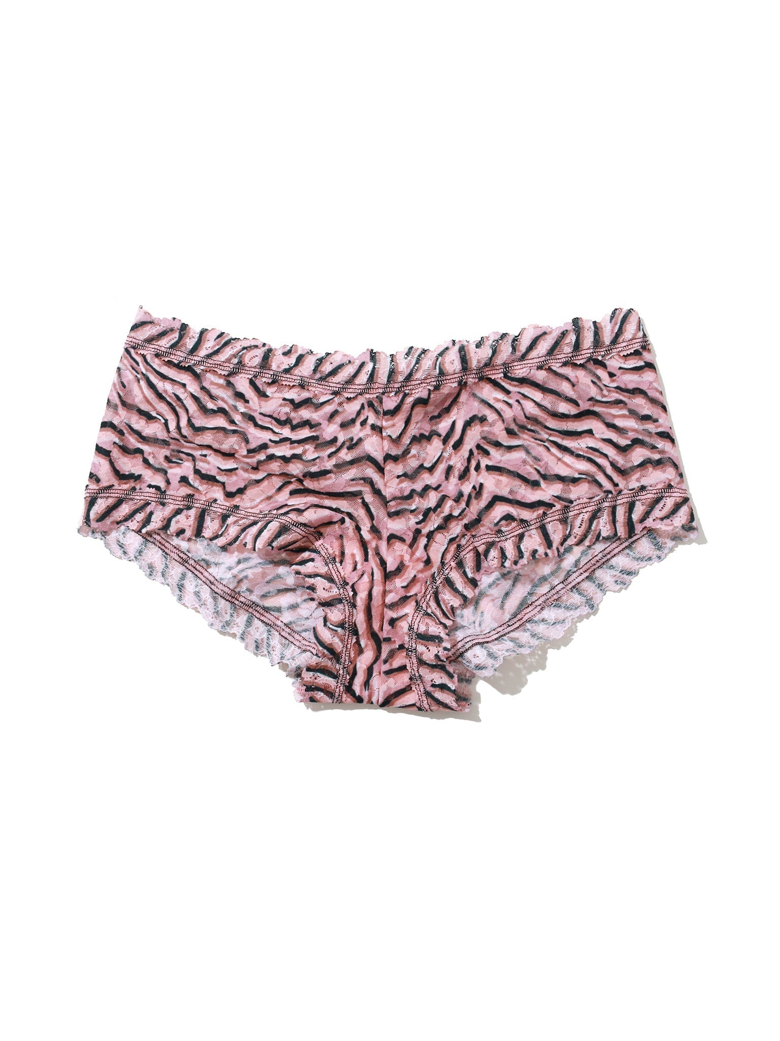 Printed Signature Lace® Boyshorts - Comfortable Women's Underwear for Everyday Wear | Perfect for Sleep, Lounge & Casual Outfits
