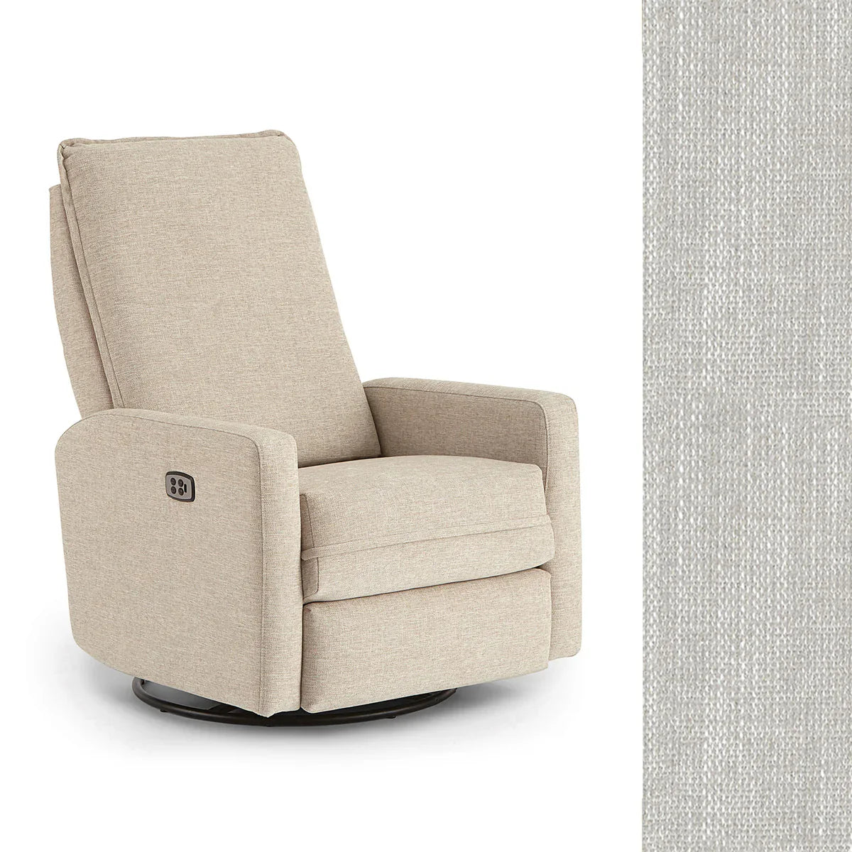 Best Calli Power Swivel Glider Recliner Chair - Ergonomic Comfort for Living Room, Nursery & Office - Perfect for Nursing, Relaxing & Working from Home