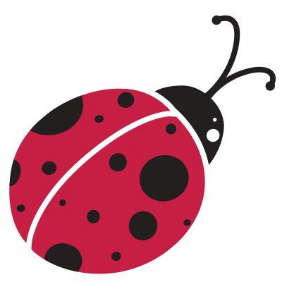 Ladybug Stencil for Painting - Reusable DIY Wall Art & Furniture Decor - Perfect for Kids' Rooms, Garden Projects, and Home Crafts