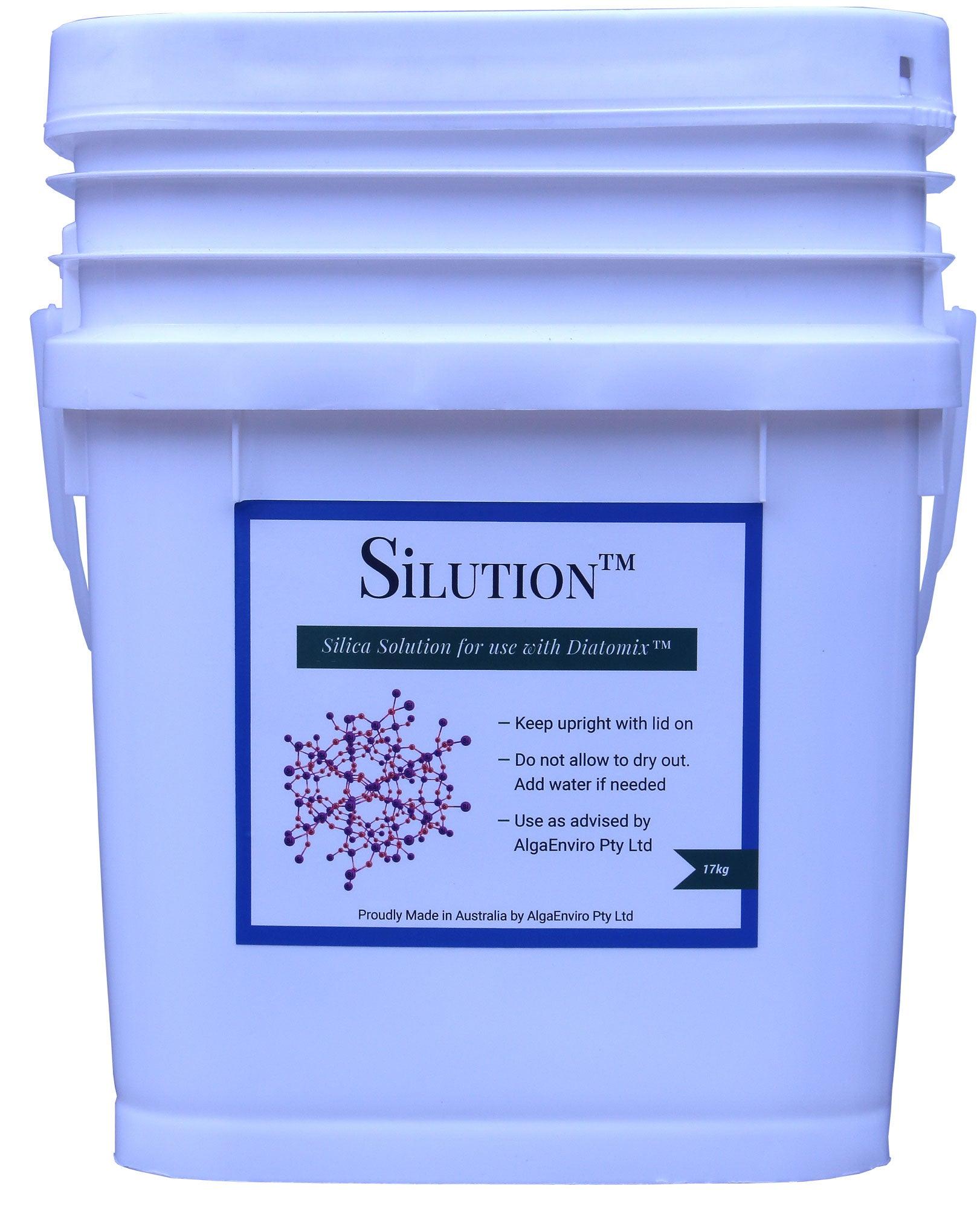 SiLution 17kg Silica Solution for Diatomix - Premium Water Treatment for Pools, Spas & Aquariums