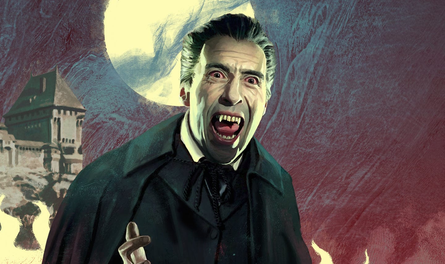 Dracula: Prince of Darkness Movie Poster - Classic Horror Film Wall Art for Home Theater, Gothic Decor & Vampire Fan Collection