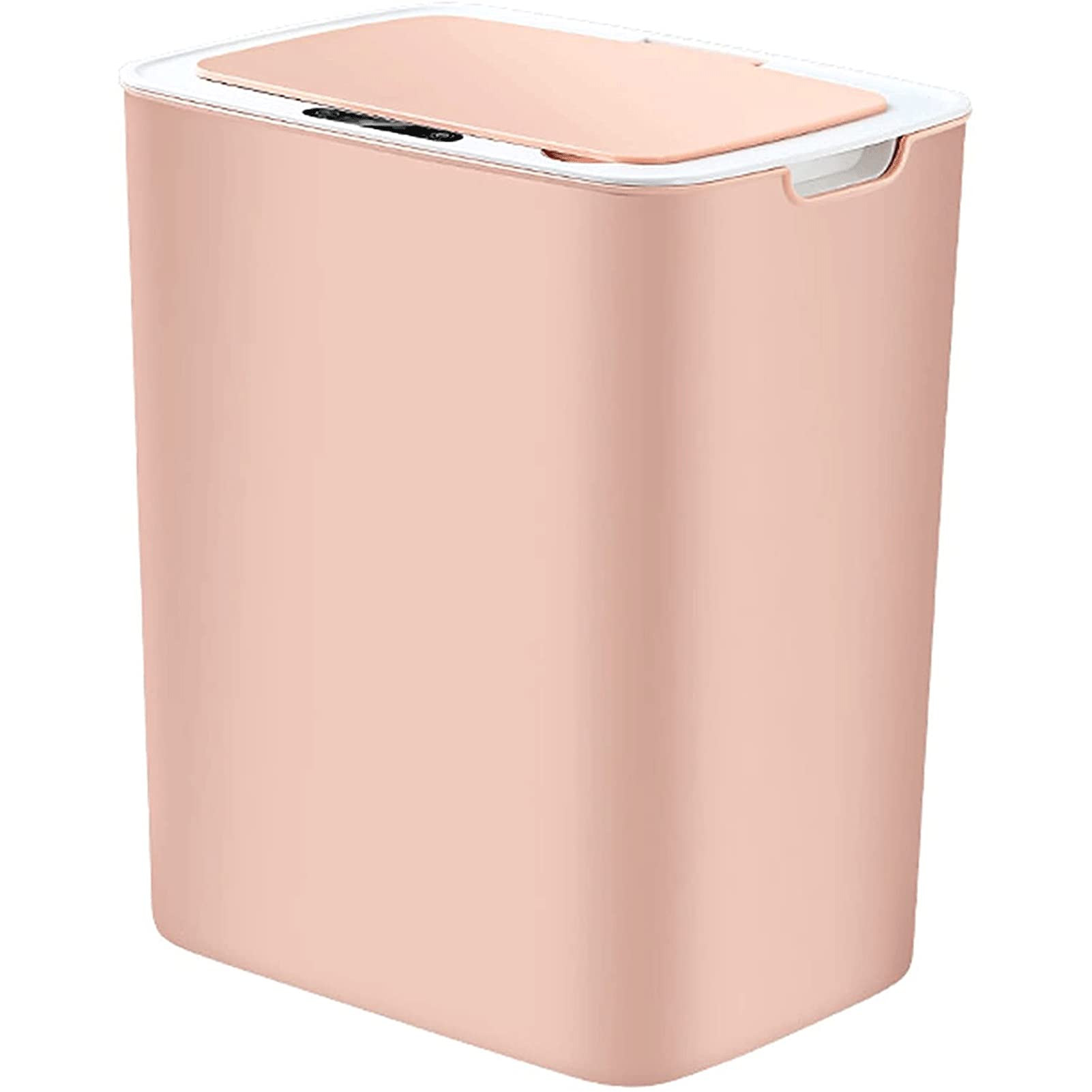 Smart Automatic Sensor Trash Can - 14L Large Capacity Touchless Waste Bin with Lid & 3 Induction Modes, Kitchen Garbage Can (Red) - Perfect for Modern Kitchens, Offices, and Bathrooms