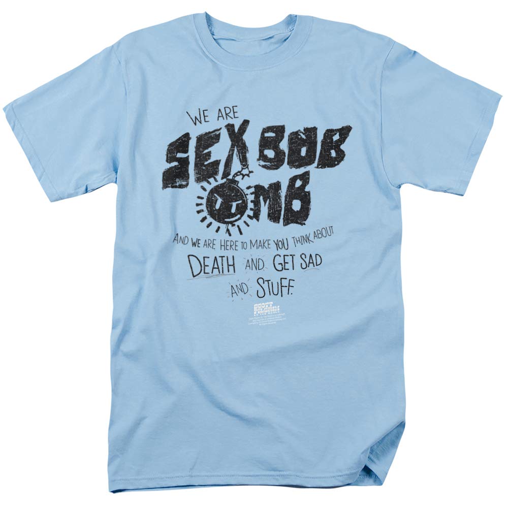 Scott Pilgrim Vs. The World Graphic Novel Inspired Unisex Adult T-Shirt | Pop Culture Tee for Men & Women | Perfect for Comic Con, Movie Nights & Geek Fashion