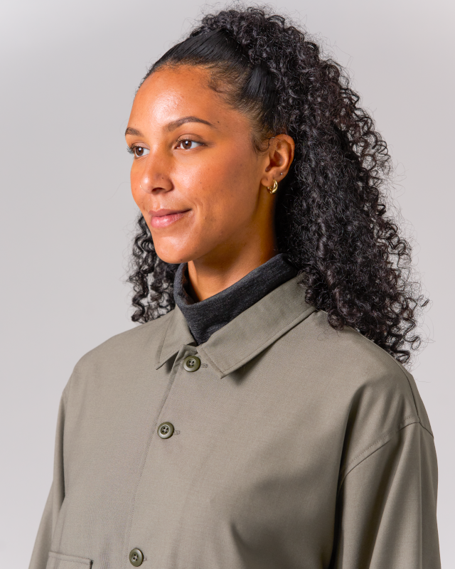 Premium Hybrid Wool Shirt for Men & Women - Soft Breathable Comfort - Perfect for Office, Travel & Outdoor Activities