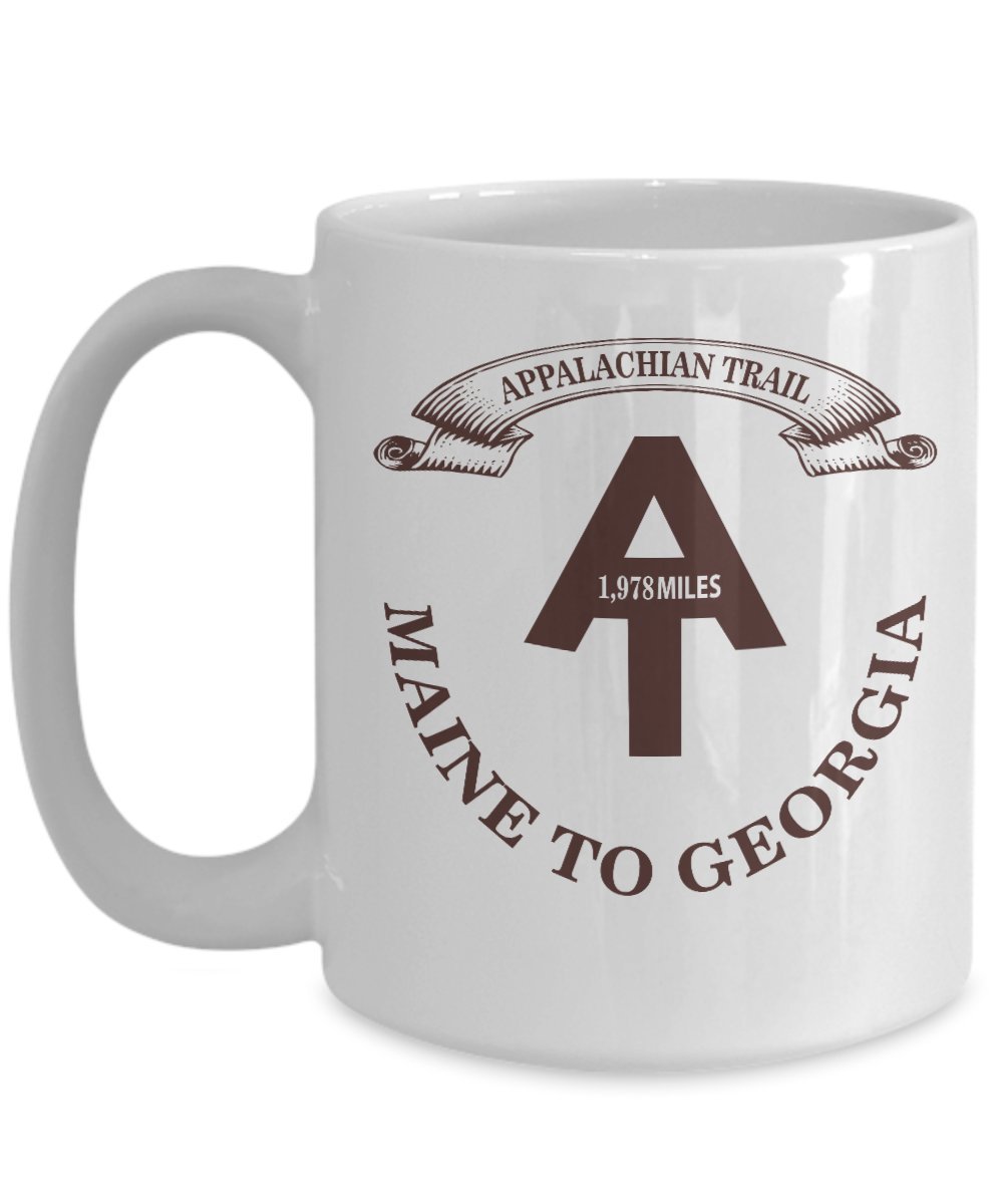 Appalachian Trail Maine to Georgia Hiking Coffee Mug | Insulated Travel Mug for Camping, Hiking & Outdoor Adventures