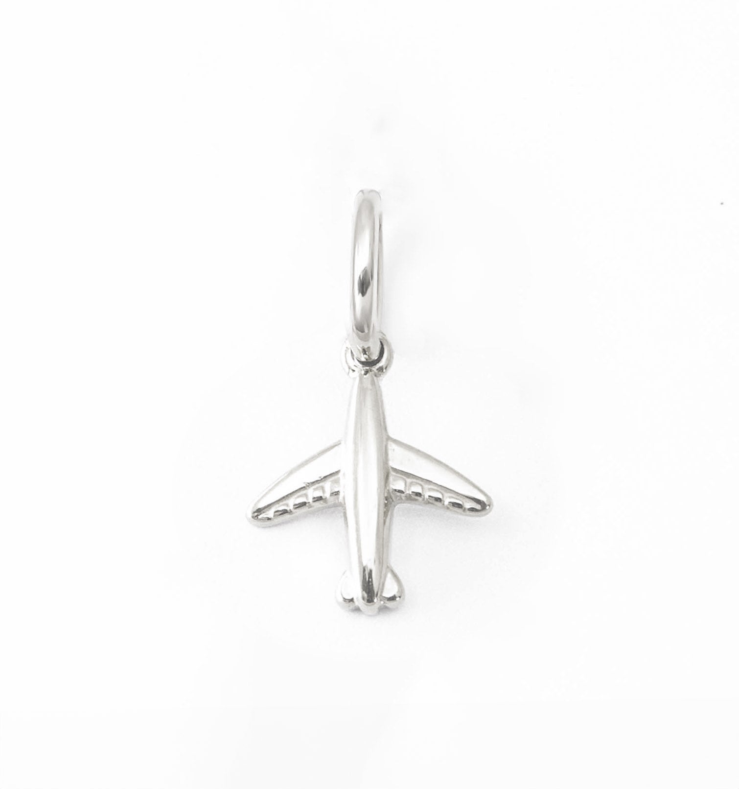 Airplane Charm Pendant - Silver or Gold Plated Jewelry for Necklace & Bracelet - Perfect for Travel Lovers & Aviation Enthusiasts