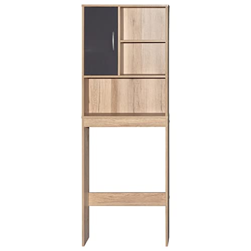 Natural Oak + Dark Gray