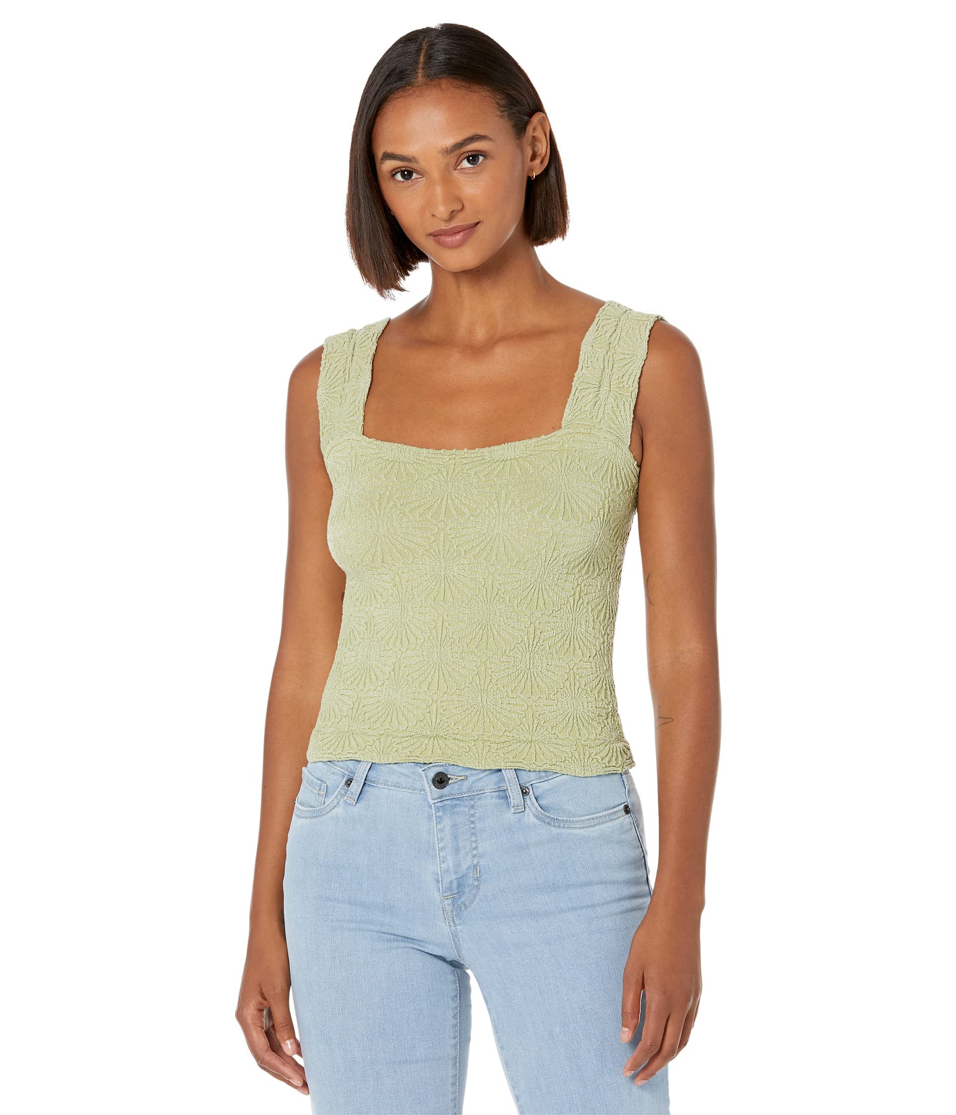Free People Love Letter Cami in Luna Moth - Women's Lace Bralette Top | Boho Chic Lingerie & Layering Piece for Date Nights, Festivals & Romantic Outfits