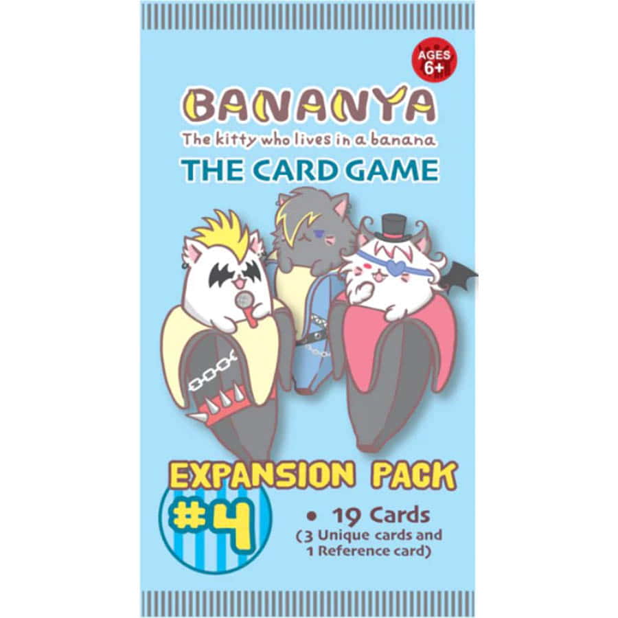 Bananya: The Card Game - Music Expansion Pack | Fun Anime-Themed Party Game for Family & Friends
