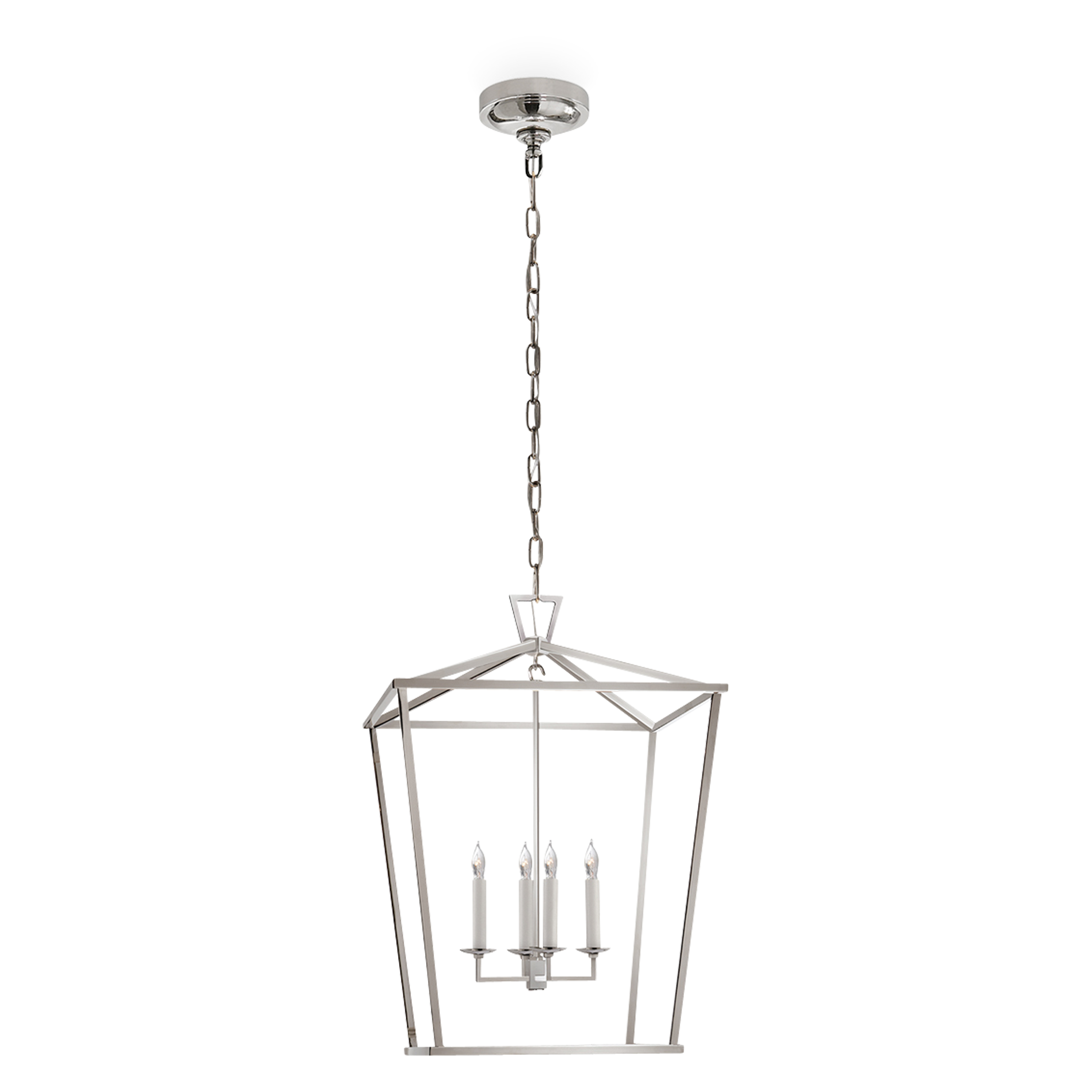 Darlana Modern Medium Ceiling Light Fixture - Sleek Flush Mount Lighting for Bedroom, Living Room & Kitchen - Energy Efficient LED Design